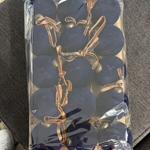 Elegant Navy Blue Ball Ornaments